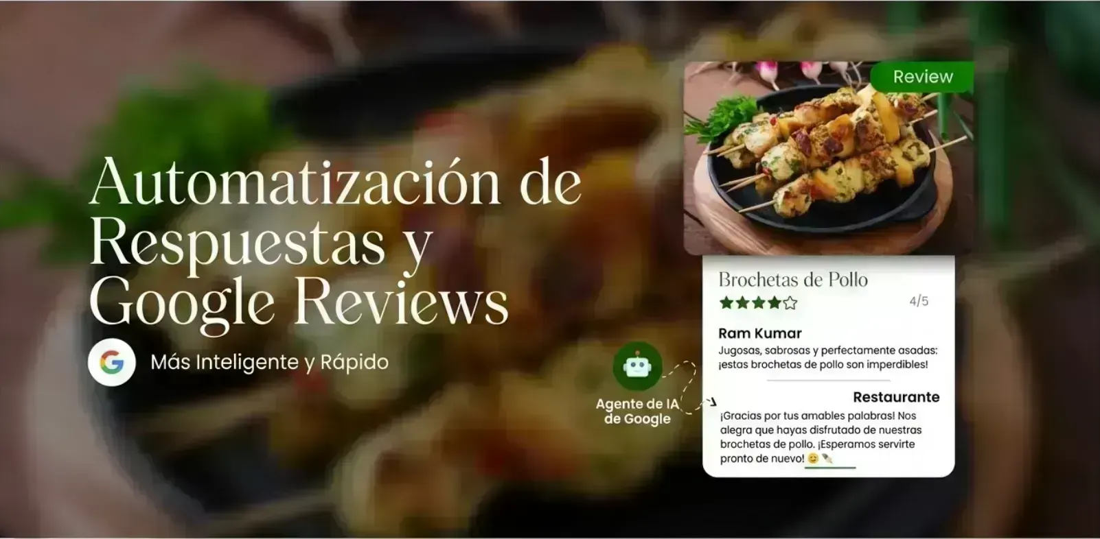 Respuestas a reviews con IA